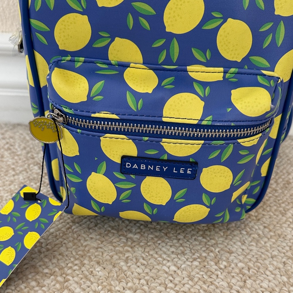 Dabney Lee Lemon Pattern Backpack - Picture 3 of 6